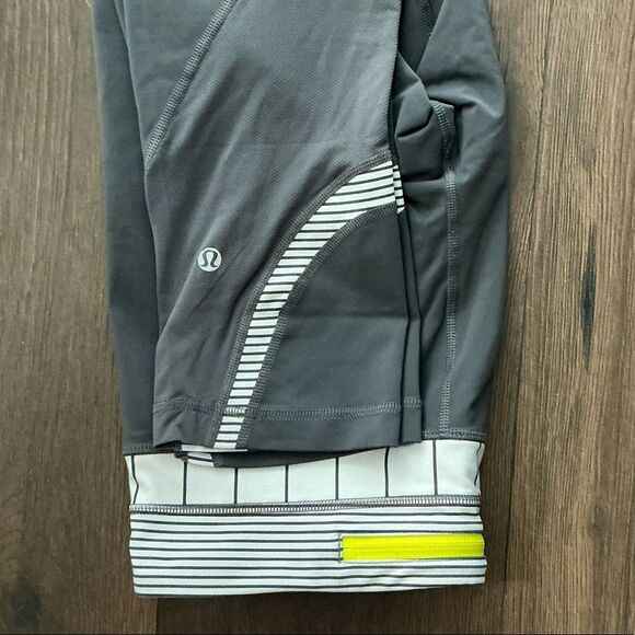 Lululemon Athletica Run Inspire Capris Cropped  Size 6 - Picture 2 of 9